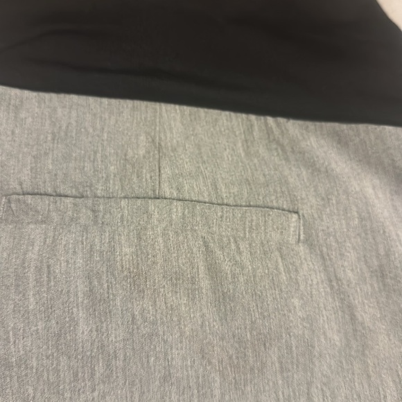 NWT Tribal Maternity Cropped Pants heathear gray size 10 - Picture 9 of 11